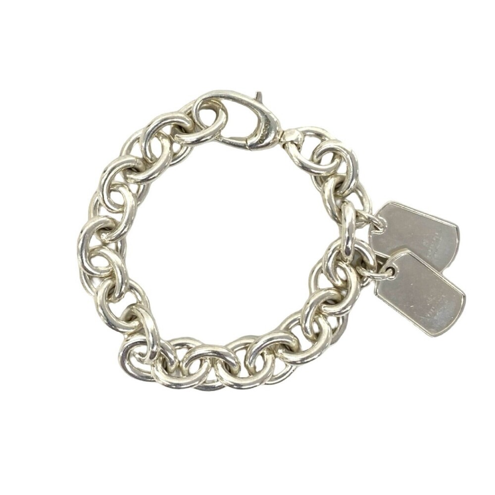GUCCI Silver Charm Bracelet